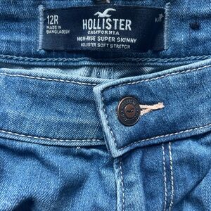 Hollister Men's Skinny Jeans - Classic Blue